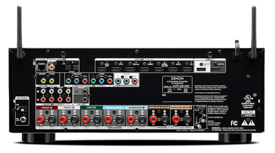 Denon AVR-S910W Backpanel View