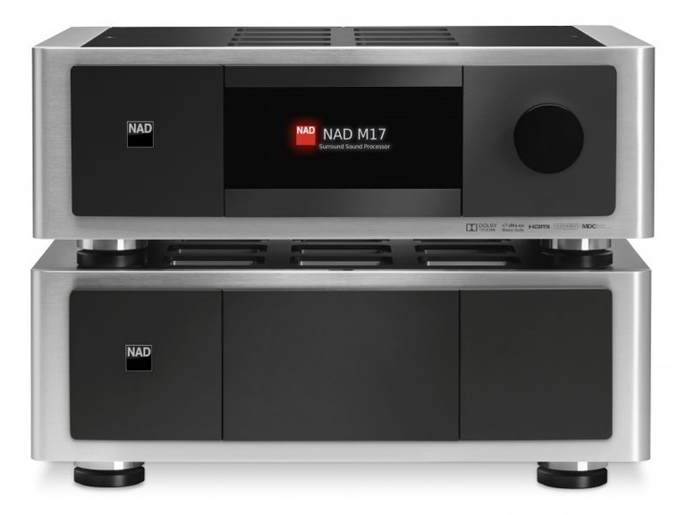 NAD M17 Preamp and M27 Seven-Channel Amplifier