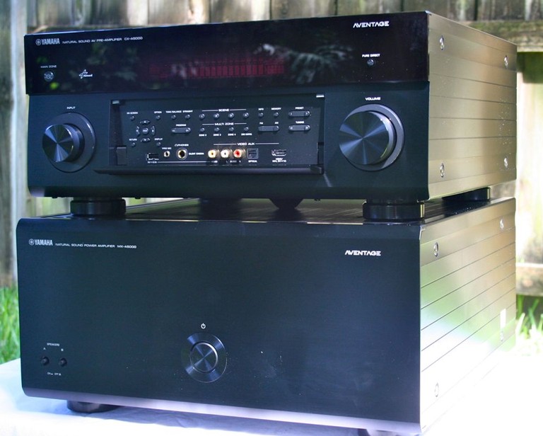Yamaha AVENTAGE CX-A5000 Processor and MX-A5000 Amplifier