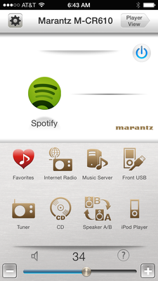 Marantz Remote App Spotify