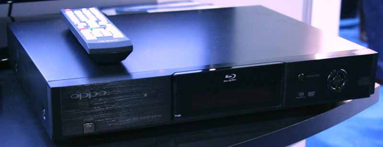 Here comes the Oppo Blu-ray player