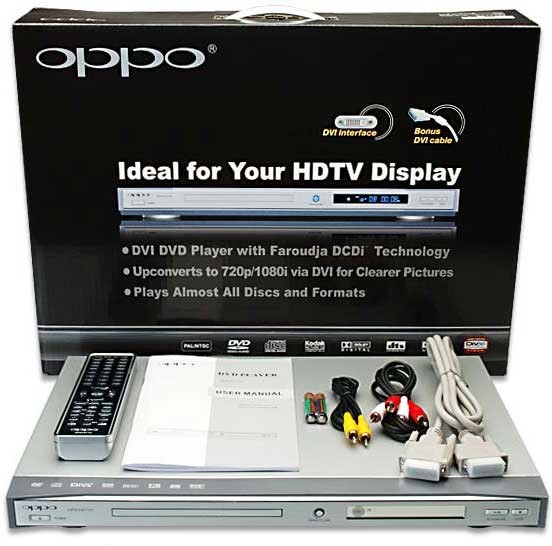 OPDV971H DVD Player package