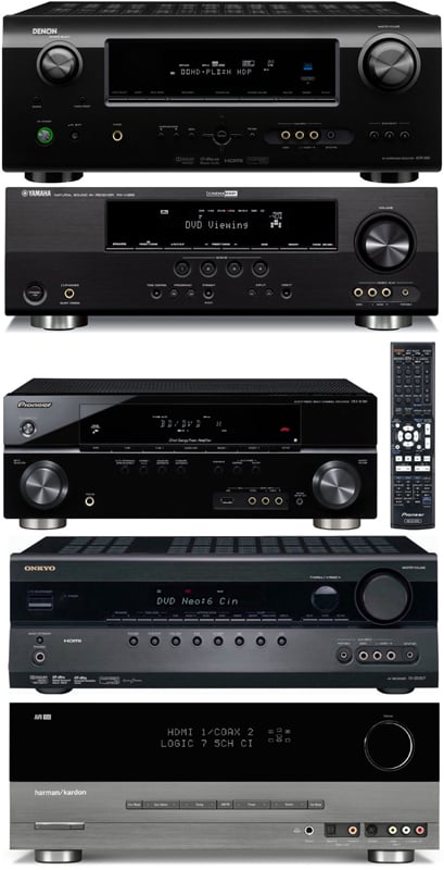 2009+Entry+Level+Receivers+Comparison+Guide