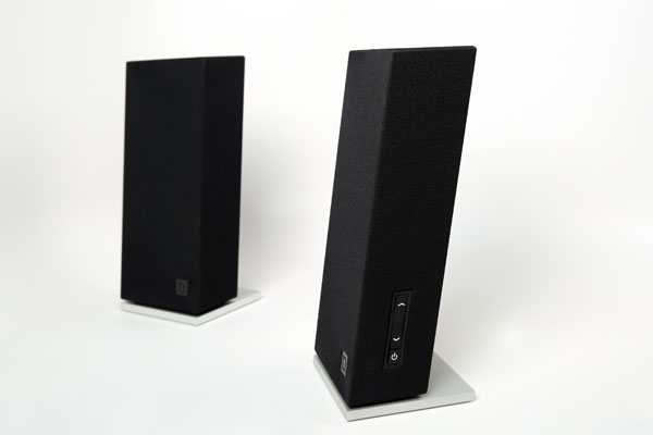 definitive technology speakers. definitive technology incline side view speakers o