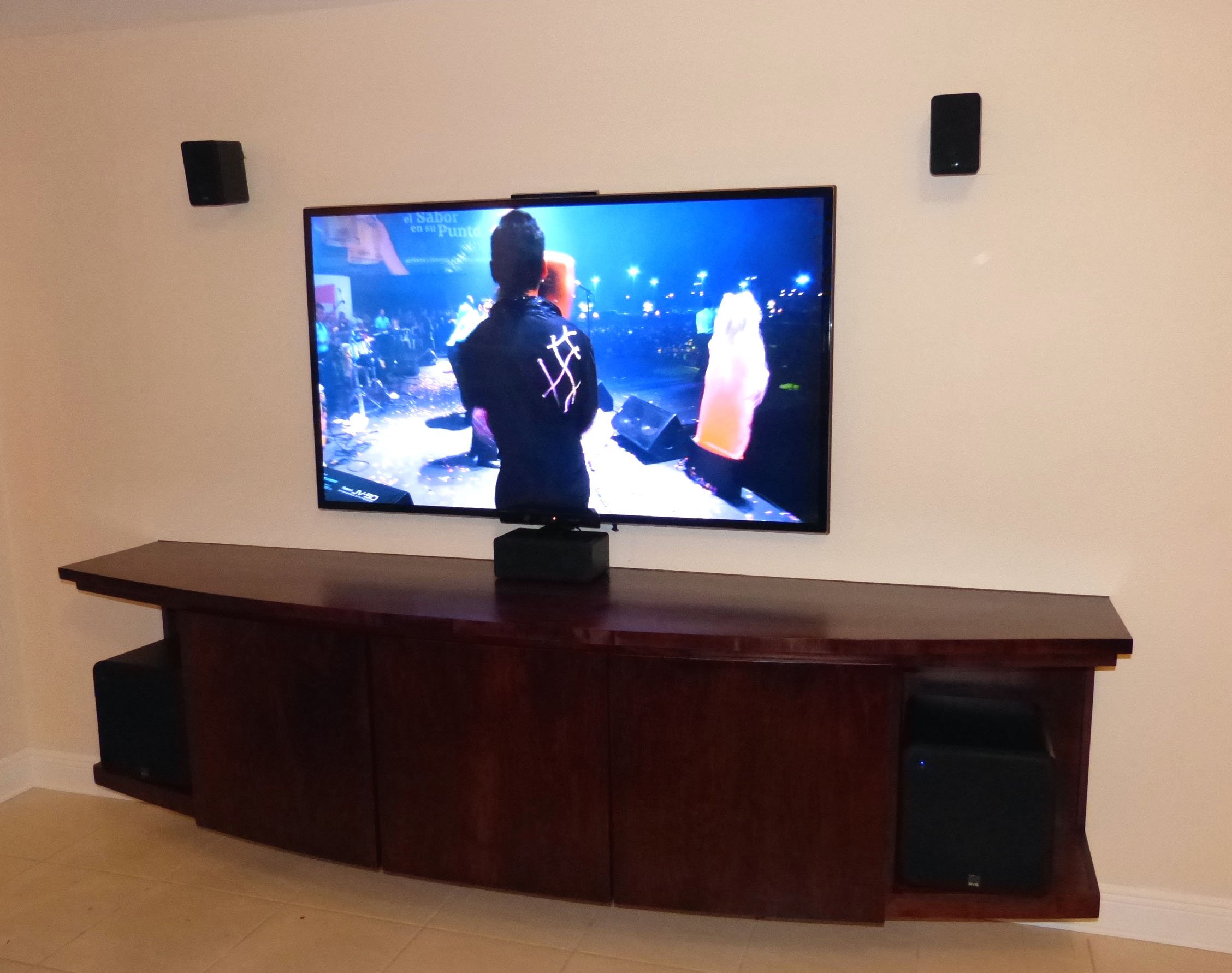 Building A Spouse Approved Home Theater Solution Full Screen Image