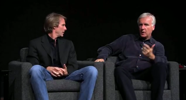 Michael Bay and James Cameron talk 3D