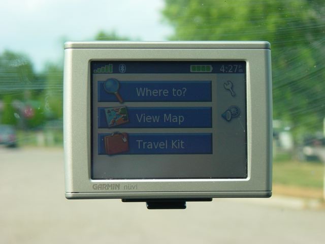 Garmin nuvi GPS system