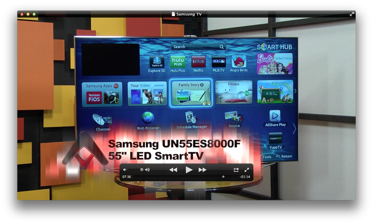 Samsung UN55ES8000F 55" LED SmartTV