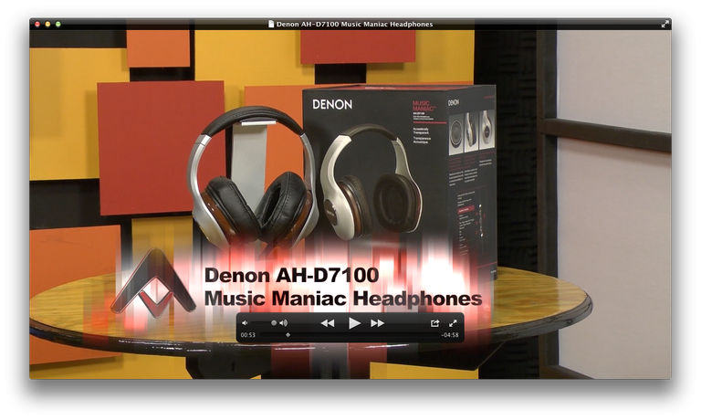 Denon AH-D7100 Music Maniac Headphones