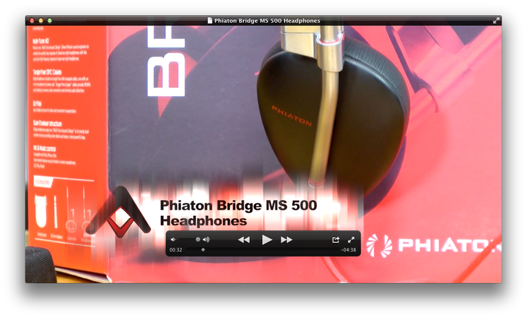 Phiaton Bridge MS 500 Headphones