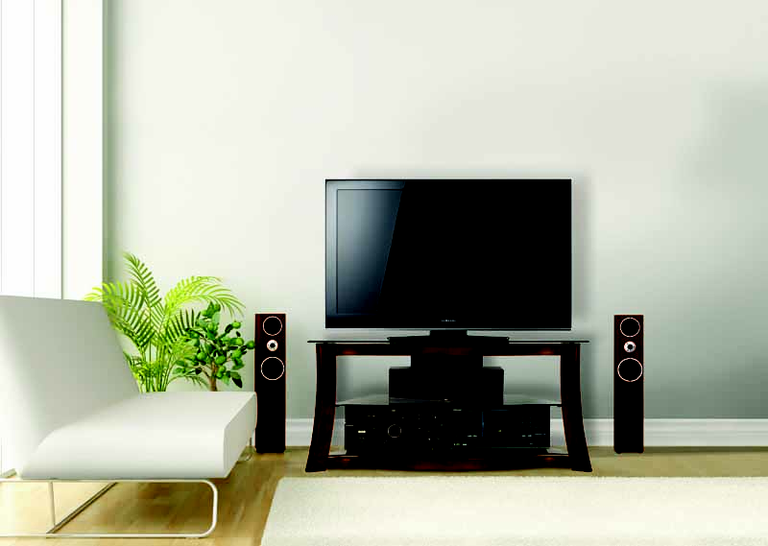 BellO Modern Wood and Sleek HDTV Furniture