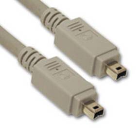 1m IEEE-1394 FIREWIRE® CABLE 4-Pin/4-Pin