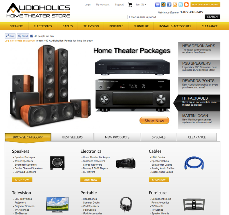 Audioholics+Store+Homepage