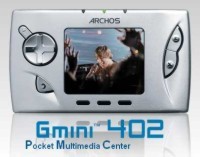 ARCHOS Intros Gmini 402 Multimedia Player
