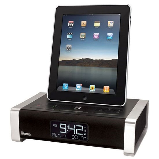 iHome+Debuts+iA100+iPad+Alarm+Clock