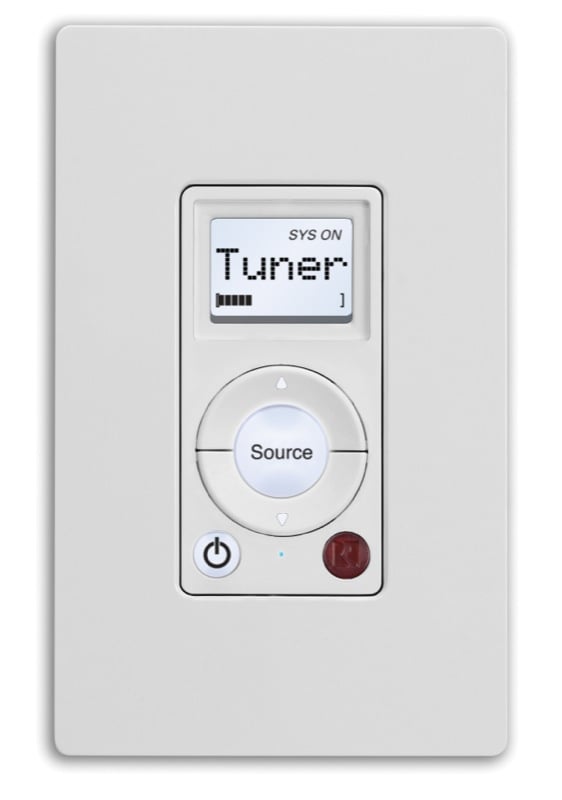 Russound+SLK+Single+Line+In-wall+Keypad