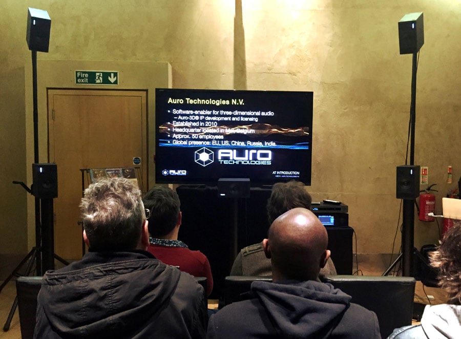 PMC Speakers and Auro-3D Demo Immersive Surround for UK Record