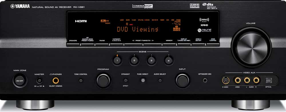 Yamaha+Announces+RX-V861+1080p+HDMI+Reciever