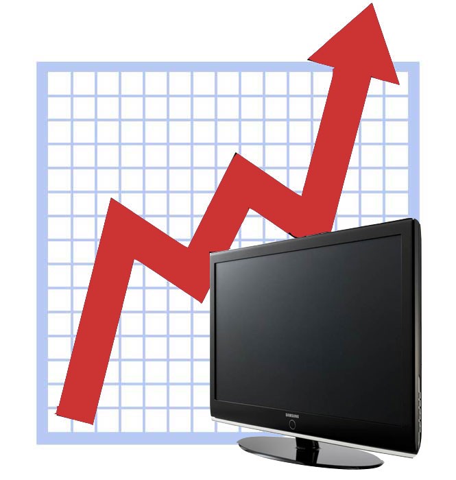 HDTV Prices on the Rise