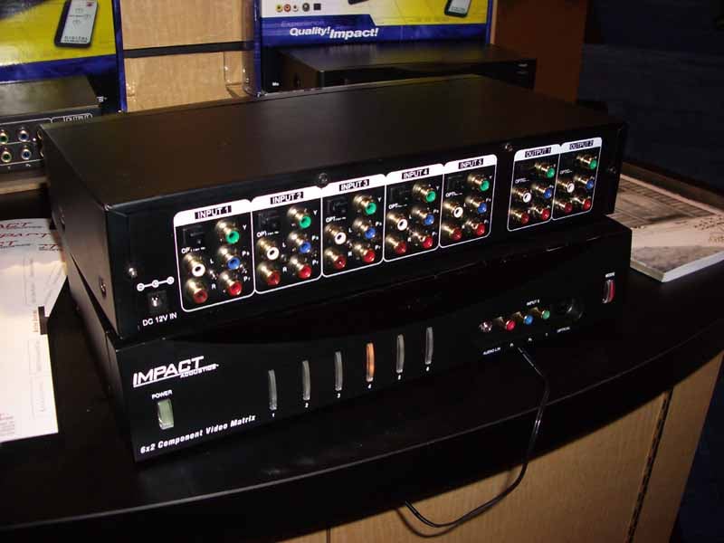 Impact+Acoustics+6x2+Component+Video+Matrix+Switcher