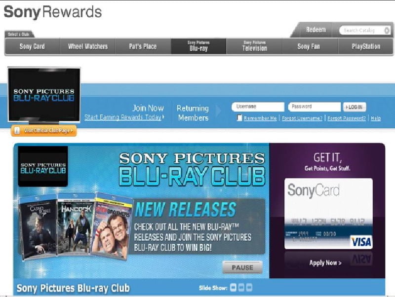 Sony+Rewards
