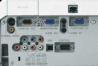 CP-X2510 inputs