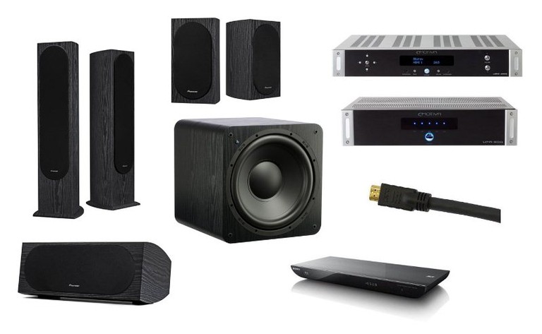 $2,500 Recommended 5.1 Surround Sound System