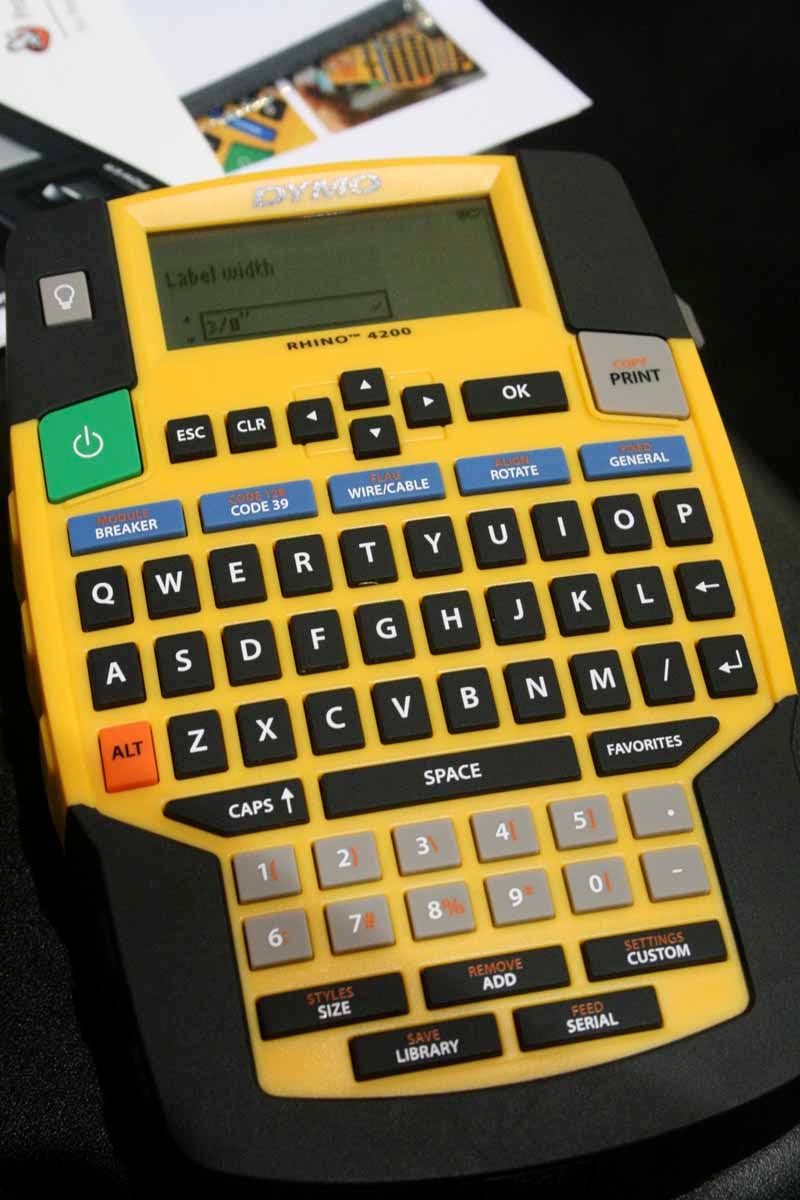Dymo+Rhino+4200+label+printer