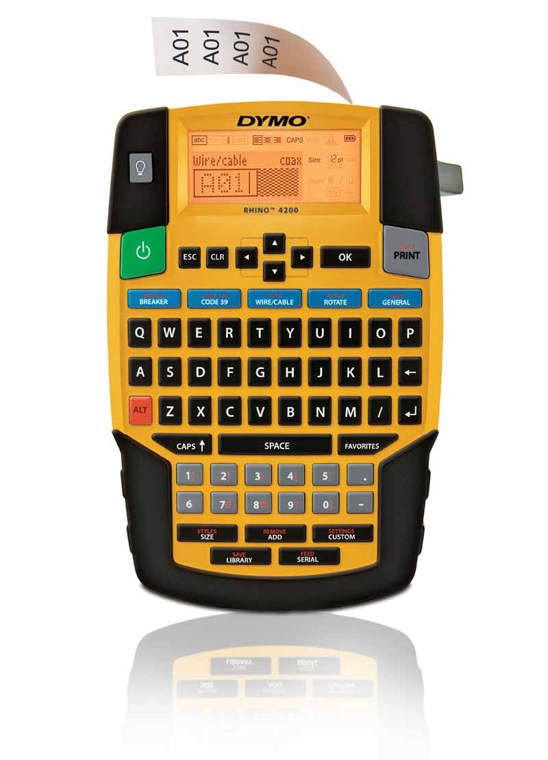 Dymo+Rhino+4200+Label+Printer+Preview