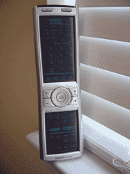 Denon RC-969 with Electroluminescent Display on Remote Control