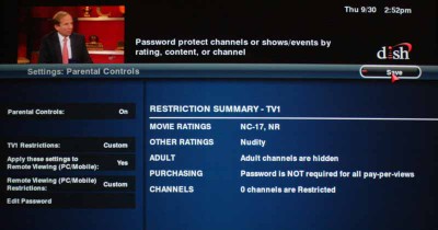 parental controls