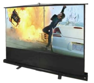 Elite+Screens+F80NWH+Portable+Projector+Screen+Review