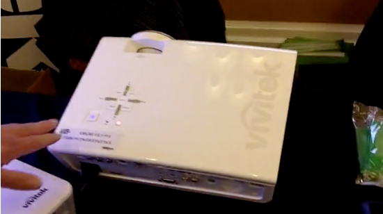Vivitek+Wireless+HDMI+1080p+Projector+Preview