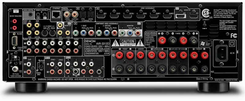 AVR+3312CI+rear