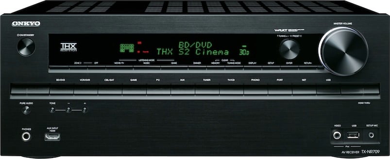 Onkyo+TX-NR709+7.2+Channel+Networked+THX+Receiver+First+Look