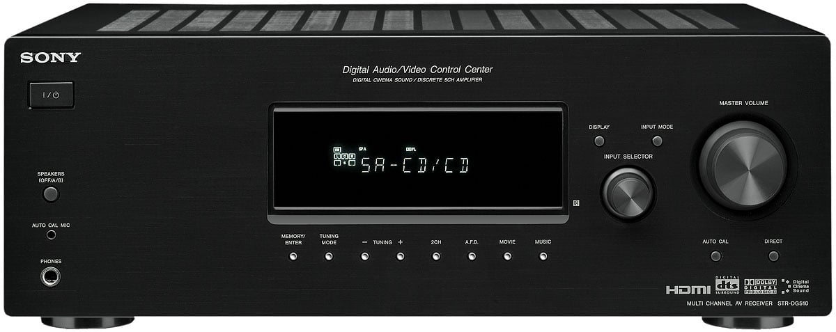 Sony+STR-DG510+Receiver+Overview