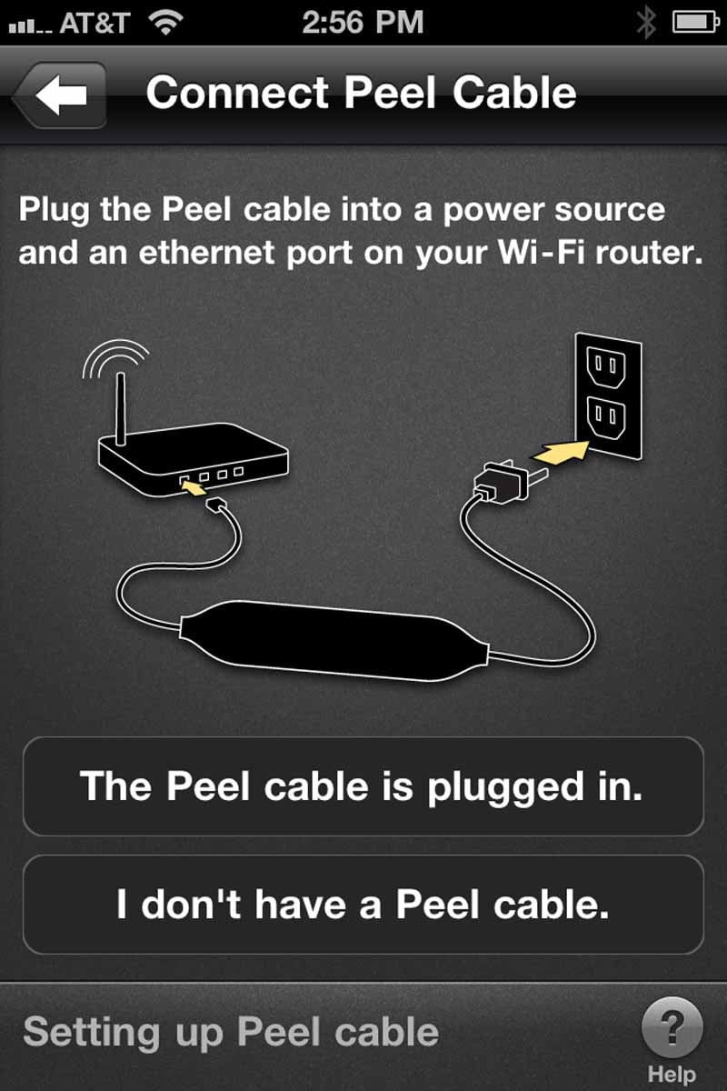 Peel+connect