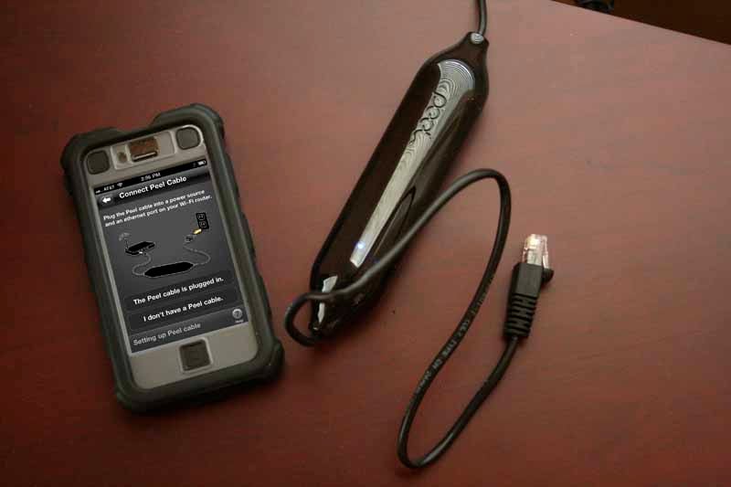 peel+cable+connect