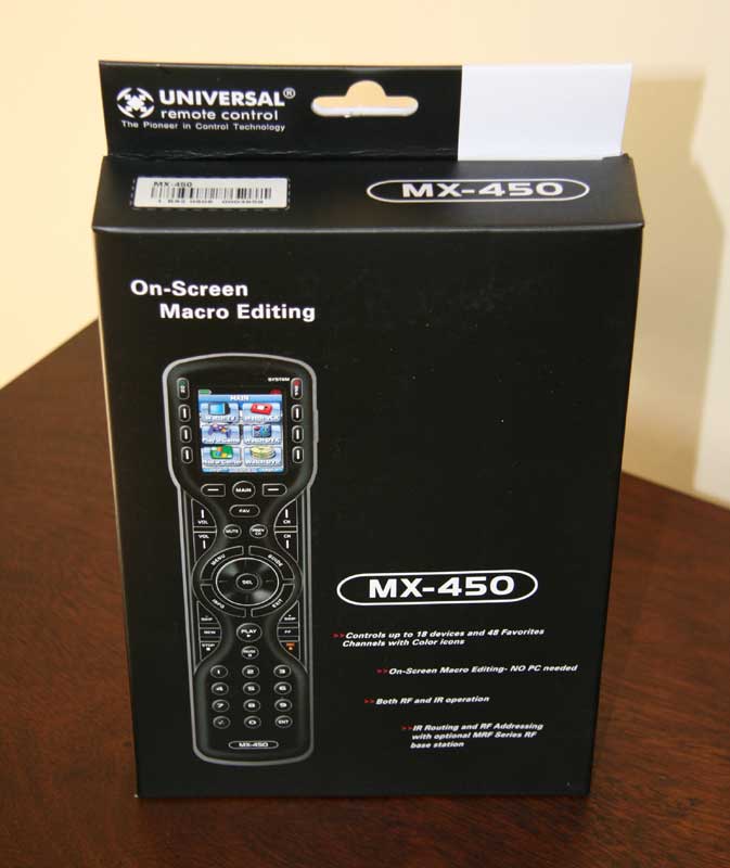 Universal+Remote+MX-450+Remote+Control+Review