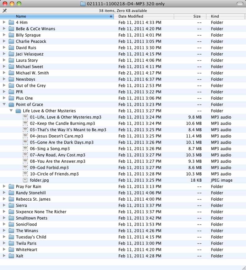 file+listing