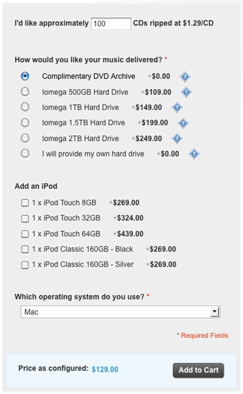 ordering+screen