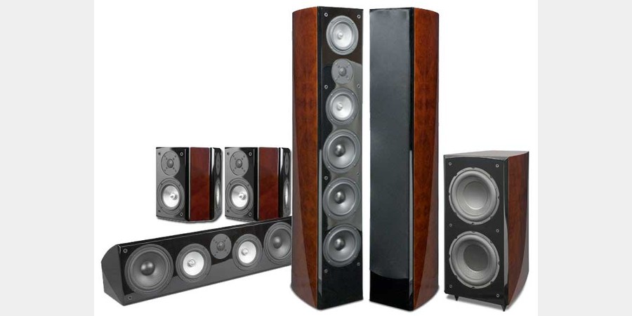 EMP E55Ti Tower / E56Ci Center / E55WI Surround & ES1010i Subwoofer Review 