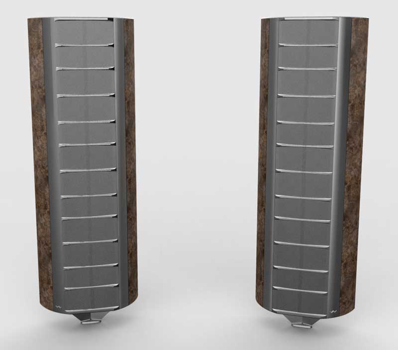 Photo of Wisdom Audio Wisdom Series LS4 and LS3 Speakers