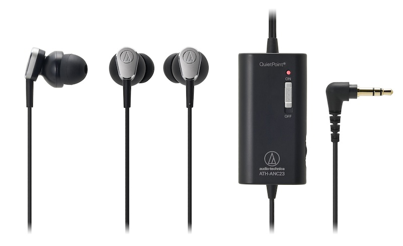 Audio-Technica+ATH-ANC23+QuietPoint+Active+Noise-Cancelling+In-Ear+Headphones+First+Look