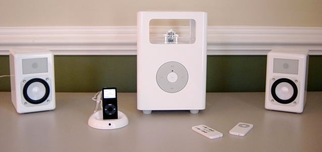 GINI+iTube+%26+iConec+iPod+Tube+Speaker+System