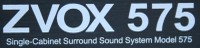 ZVOX_575_logo