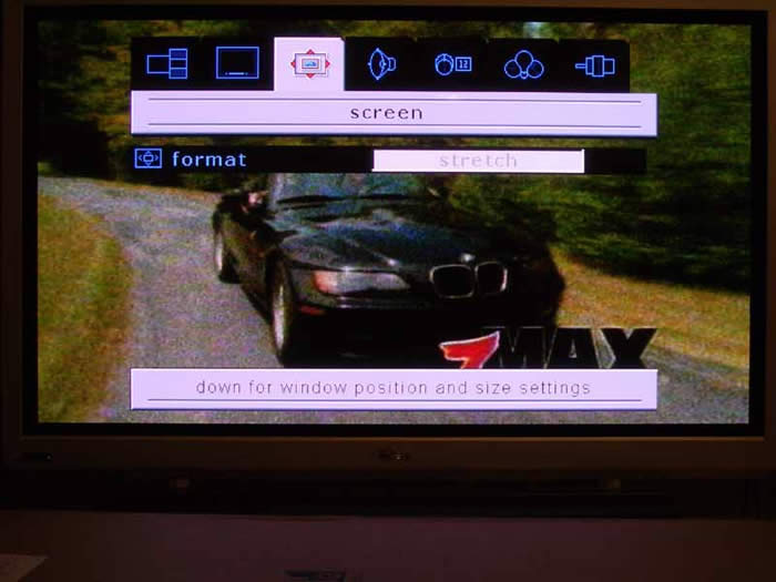 PD50A+screen+menu