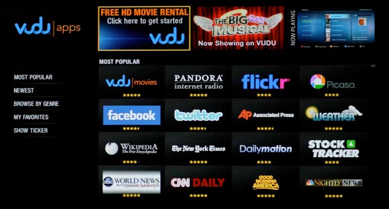 VUDU+widgets