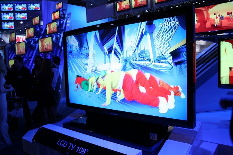 Sharp 108 inch LCD
