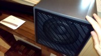 LH Labs Sub 5 Subwoofer at CES 2016 in Grey - Front